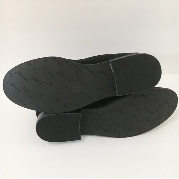 NEW Splendid Womens Size 8 Lewis Black Suede Leather Ankle Boots Booties Shoes - Picture 7 of 8